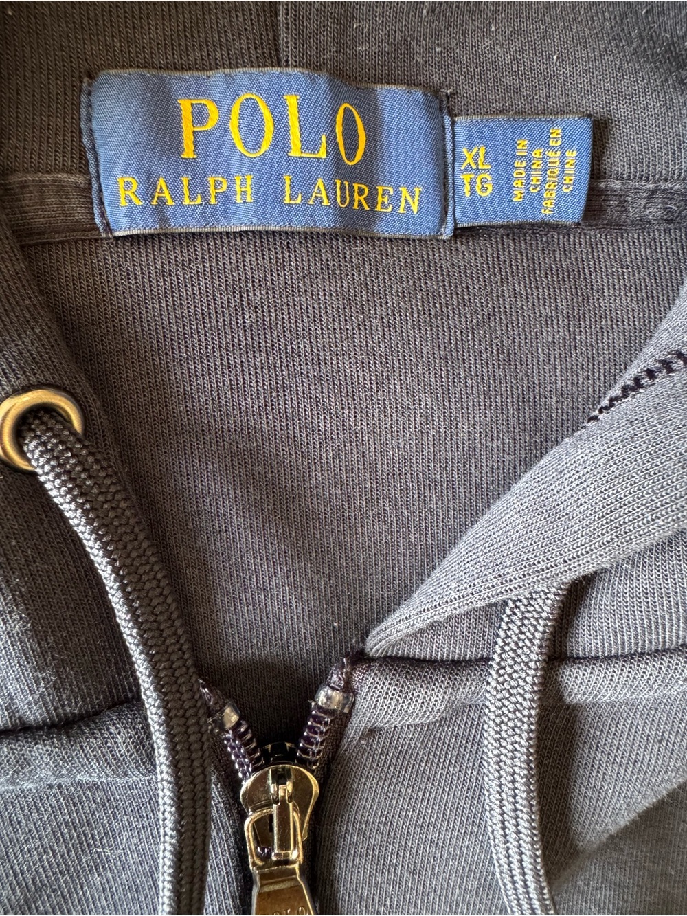 Polo by Ralph Lauren Navy Zip Hoodie & Jogger Set - Embroidered Pony - Picture 4 of 9